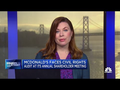 McDonald's shareholders set to vote on proxy fight over animal welfare practices
