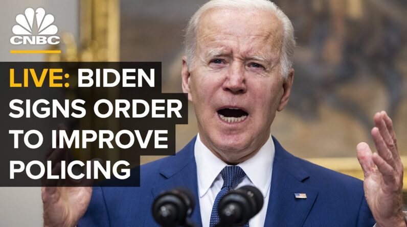 President Biden signs executive order to improve policing and public safety — 5/25/2022