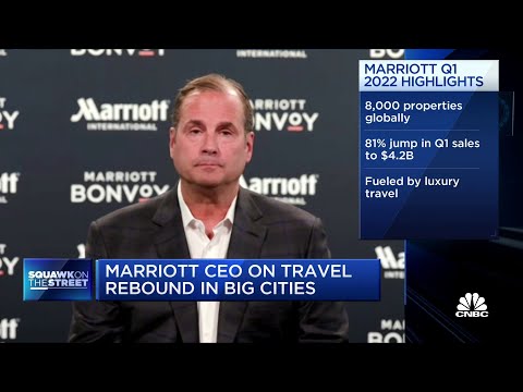 We think the summer is going to be gangbusters for travel demand, says Marriott CEO