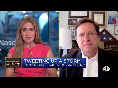 Did Elon Musk violate Twitter's NDA agreement? Former SEC Chair Jay Clayton weighs in