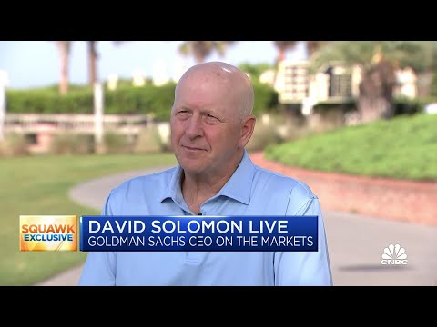 Goldman Sachs CEO David Solomon warns there's a 'reasonable chance' of a recession