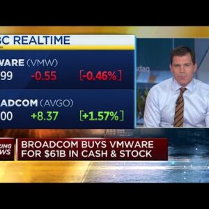 Broadcom to buy VMware for $61 billion in cash and stock