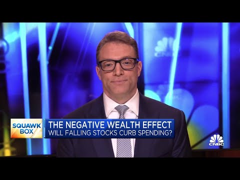 Could falling stocks help curb spending?