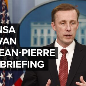 LIVE: White House press secretary Karine Jean-Pierre and NSA Jake Sullivan hold briefing — 5/18/22