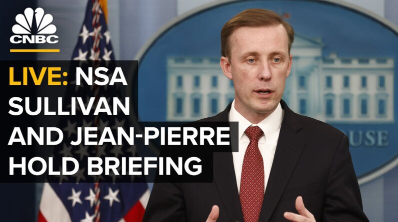 LIVE: White House press secretary Karine Jean-Pierre and NSA Jake Sullivan hold briefing — 5/18/22