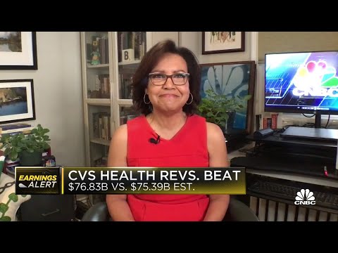CVS Health earnings beat estimates, company raises full-year forecast