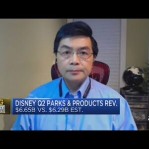 Daiwa: You could say Disney is a value play at this point