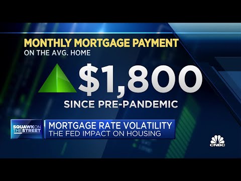 High mortgage rates cause monthly mortgages to spike $1,800 from pre-pandemic levels