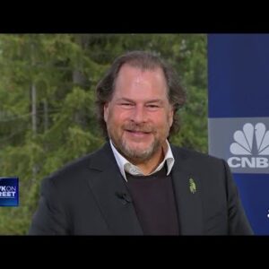 Salesforce was born in the 2001 recession, says chairman and co-CEO Marc Benioff