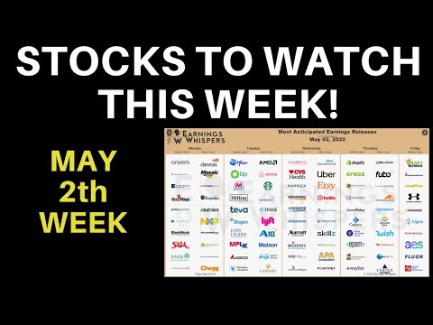 Stocks To Watch This Week Earnings Whispers | Major Stocks: AMD, Airbnb, SBUX, Uber and Draft Kings