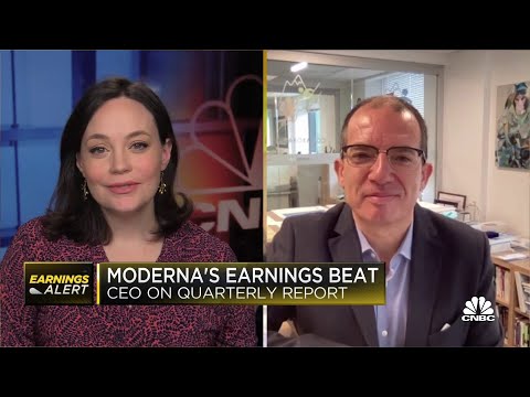 Moderna CEO Stephane Bancel on earnings: We expect second half of 2022 to be stronger