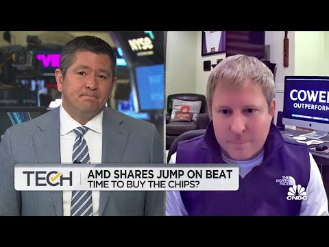 There's a lot of growth left in AMD I don't think the valuation represents, says Cowen's Ramsay