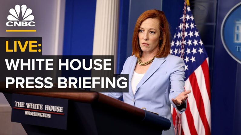 LIVE: White House press secretary Jen Psaki holds a briefing with reporters — 5/9/22