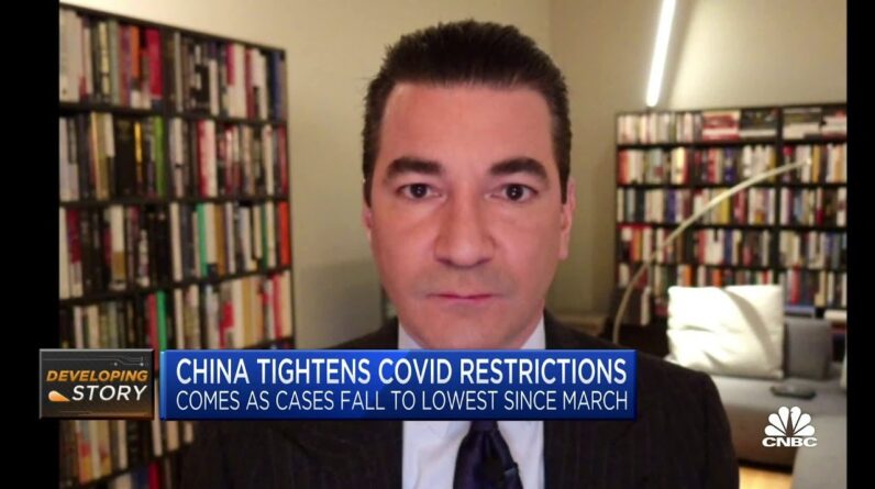 I do not see China's way out of Covid right now, says Dr. Scott Gottlieb
