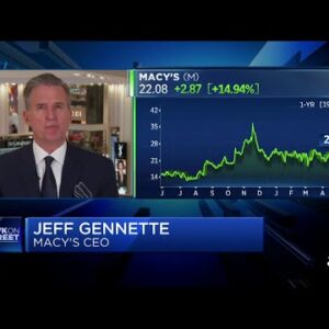 Back-to-office and travel categories are trending up, says Macy's CEO Jeff Gennette