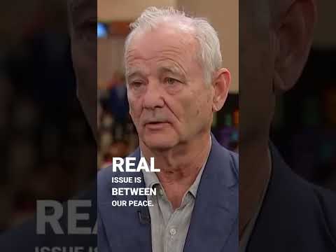 Bill Murray on his alleged inappropriate behavior that led to the shutdown of 'Being Mortal' #Shorts