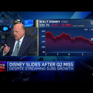 Jim Cramer reacts to Disney earnings: They had a great quarter