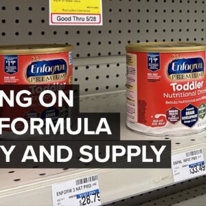 LIVE: House hearing on baby formula safety and supply — 5/25/22
