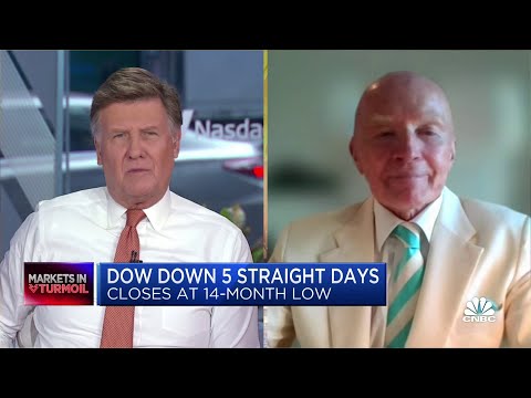 S&P 500 likely to move lower, but this is a good time for bargains, says Mark Mobius