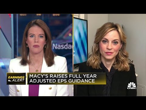 Macy's tops earnings estimates, raises full-year profit guidance