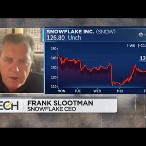 Customer consumption issues aren't macro related, says Snowflake CEO Frank Slootman