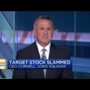 Target CEO Brian Cornell on earnings: We are seeing a shift in consumer spending