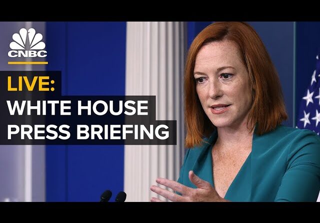 LIVE: White House press secretary Jen Psaki holds a briefing with reporters — 5/13/22