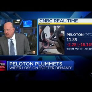 Peloton stock has been 'a disaster,' Jim Cramer says