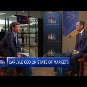 There's more resiliency in this economy than people think, says Carlyle CEO
