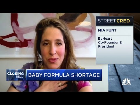ByHeart President Mia Funt: Baby formula is the most regulated food in the world
