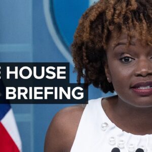 LIVE: White House press secretary Karine Jean-Pierre holds a briefing with reporters — 5/16/22