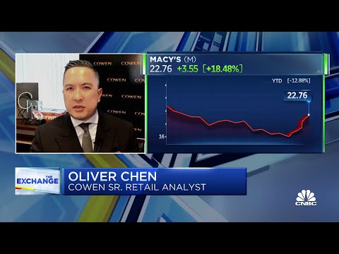 The customer is going out again, says Cowen's Oliver Chen