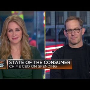 'We still see a very healthy consumer,' says Chime CEO Chris Britt