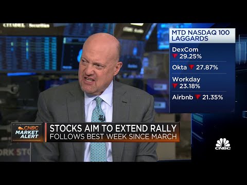 We're seeing a 'bull market within a bear market,' says Jim Cramer