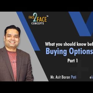 What you should know before Buying Options? #Face2FaceConcepts