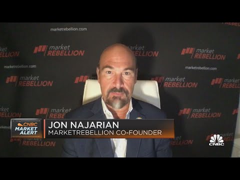Jon Najarian says the size of bets against the market have been growing exponentially