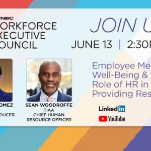 LIVE: Employee mental well-being and the role of HR in providing resources — 6/13/2022