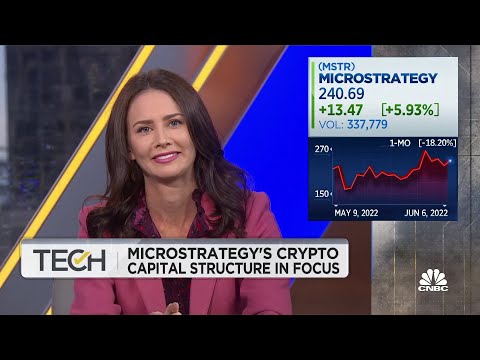 Microstrategy takes on $2.4 billion in debt to buy bitcoin despite recent volatility