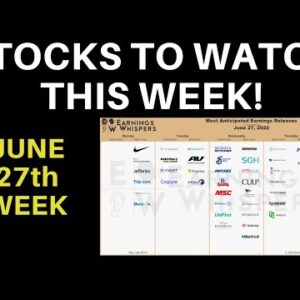Stocks To Watch This Week Earnings Whispers | Major Stocks: Nike, Paychex, Walgreens, And Micron