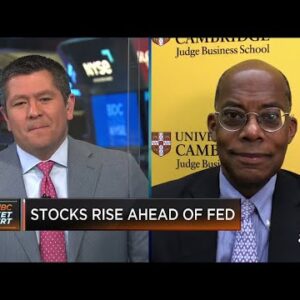 A 75-basis-point rate hike is very much on the table, says Roger Ferguson