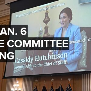LIVE: Former Meadows aide Cassidy Hutchinson testifies during Jan. 6 hearing — 6/23/2022
