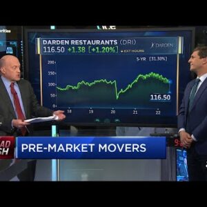 Darden Restaurants is a textbook example of how to 'beat the bears,' says Jim Cramer