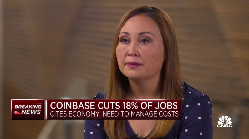 Coinbase cuts 18% of jobs amid crypto crash