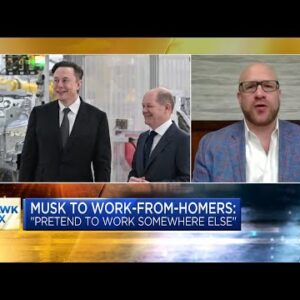 Elon Musk comments ignite debate over remote work versus returning to the office