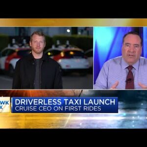 Cruise CEO on launching driverless taxi service in San Fransisco