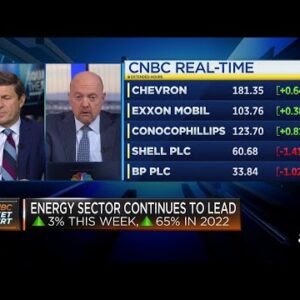 Biden should meet with oil companies to encourage more production, says Jim Cramer