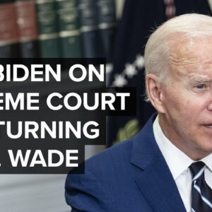 LIVE: President Biden delivers remarks on Supreme Court overturning Roe v. Wade — 6/24/2022