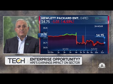 The challenge across our industry continues to be supply availability, says HPE CEO