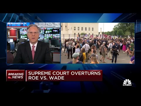 Supreme Court overturns Roe v. Wade, ending decades of federal abortion rights
