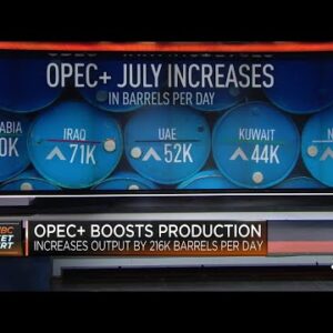 OPEC and allies to raise production by additional 216,000 barrels per day
